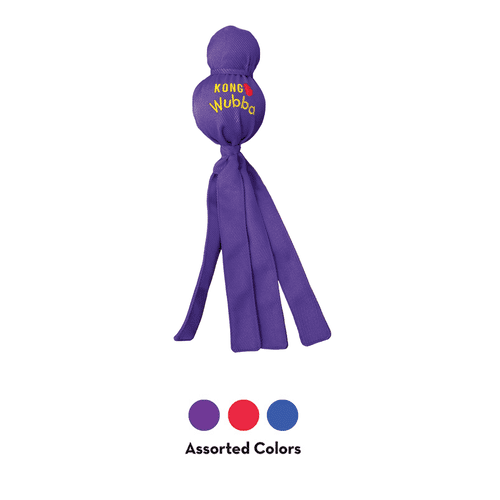 KONG Wubba Assorted Colour LARGE - The Original One - Canvas Dog Toy
