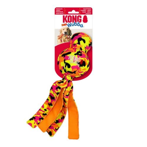KONG Wubba™ Ballistic High-Viz Lg Orange Camo Canvas