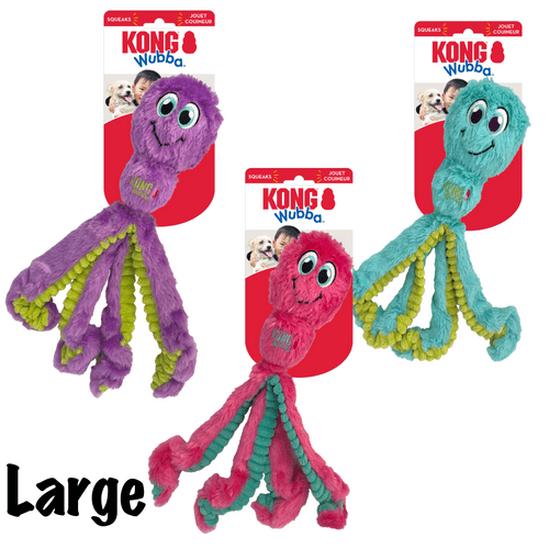 KONG Wubba *NEW* Octopus Large