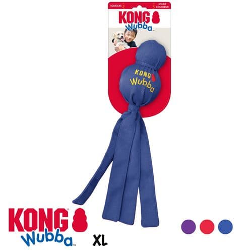 KONG Wubba XL Assorted Canvas Iconic Dog Toy