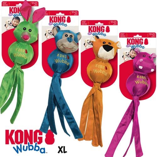 KONG XL Wubba Ballistic Animal Icon Dog Toy