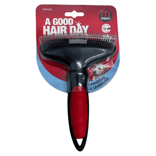 Mikki Anti-Tangle Undercoat Rake Dog Grooming Brush 6376-205