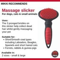 Mikki Massage Slicker Brush Large
