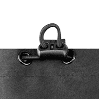 Mikki Overall Silk Lined Doodle Waterproof Coat - Black - Dog walking