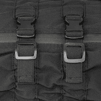 Mikki Overall Silk Lined Doodle Waterproof Coat - Black - Dog walking