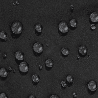 Mikki Overall Silk Lined Doodle Waterproof Coat - Black - Dog walking