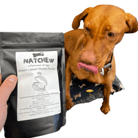 Natchew 100% Green Lipped Mussel Powder for Dogs – 180g