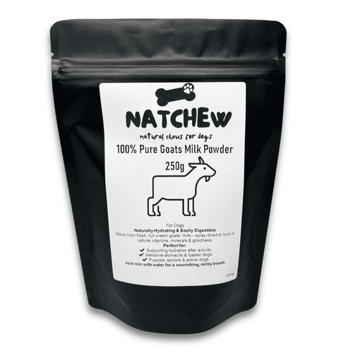 Natchew Goats Milk Powder 250g - Dog Hydration