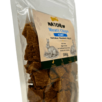Natchew Meaty Chips 500g - Dog Training Treat - Resealable Bag