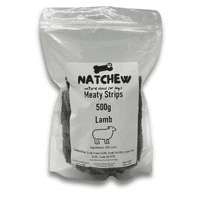Natchew Meaty Strips Goose Lamb Venison Rabbit - Dog Training Treat 500g