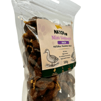 Natchew Mini Sausage 500g - Dog Treat Snack Sausages Training - Resealable Bag