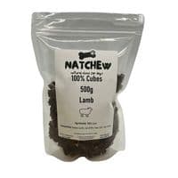 Natchew Pure 100% Training Cubes - Rabbit Chicken Beef Duck Boar Venison Lamb Tuna Ostrich - 500g