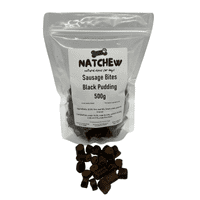 Natchew Sausage Bites Training Dog Treat - Lamb Beef Black Pudding Pork