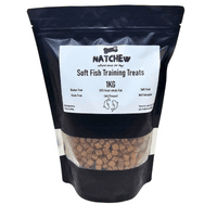 Natchew Soft Training Treats 1kg Poultry Jerky Fish Dog Pup High Value Reward Treat