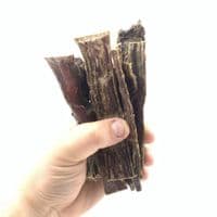NATURAL Beef Flat Gullet Strips 12-15cm Dog Chew Treat