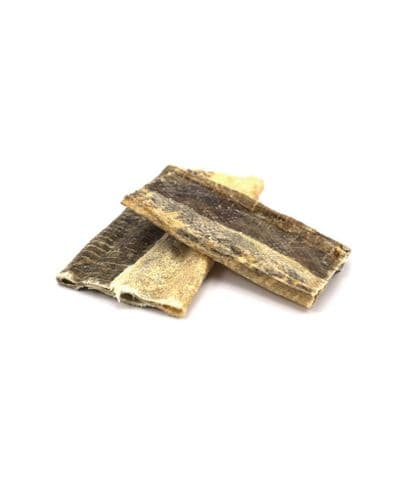 NATURAL TREATS 1KG Skippers Regular Fish Skin Flatties Approx 12-18cm length