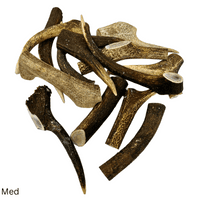 NATURAL TREATS Deer Antler Dog Chew - Various Sizes