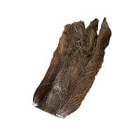 NATURAL TREATS Deer Venison Hide Skin Lengths with fur 15-30cm