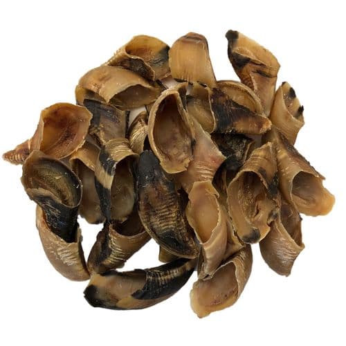 NATURAL TREATS HOOVES - Natural Dried Dog Pet Treat Chew Empty Calves Calf Cow Hoove Premium Hoof