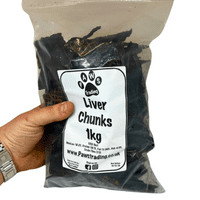 NATURAL TREATS Natural Dried Beef Liver Chunks  Chew Treats