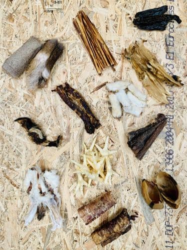 NATURAL TREATS Pawstrading Dog Chew Treat Variety Pack