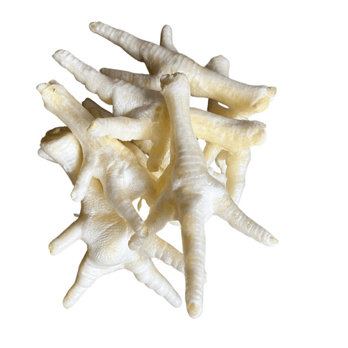 NATURAL TREATS PUFFED CHICKEN FEET Natural Puff White Foot Dog Food Snack Tasty Pet Treat