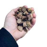 NATURAL TREATS slice Size Sausage  Training Slices Treats - BEEF Vegetable -  Grain Free