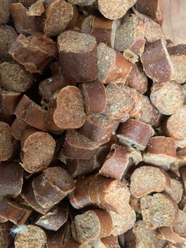 NATURAL TREATS slice Size Sausage Training Slices Treats - BEEF Vegetable - Grain Free