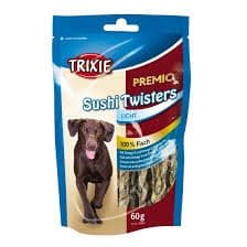 NATURAL TREATS TRIXIE Premio Sushi Twisters Light Natural Fish Dog Treats (60g) -
