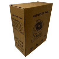 Outdoor Fan 20000mAh Rechargeable Camping Dog Fan With Light Remote Timer Oscillating