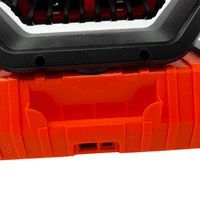 Outdoor Fan 20000mAh Rechargeable Camping Dog Fan With Light Remote Timer Oscillating
