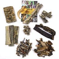 Paws Box Variety Luxury Fish Skippers Dog Chew Treats 100% Fish