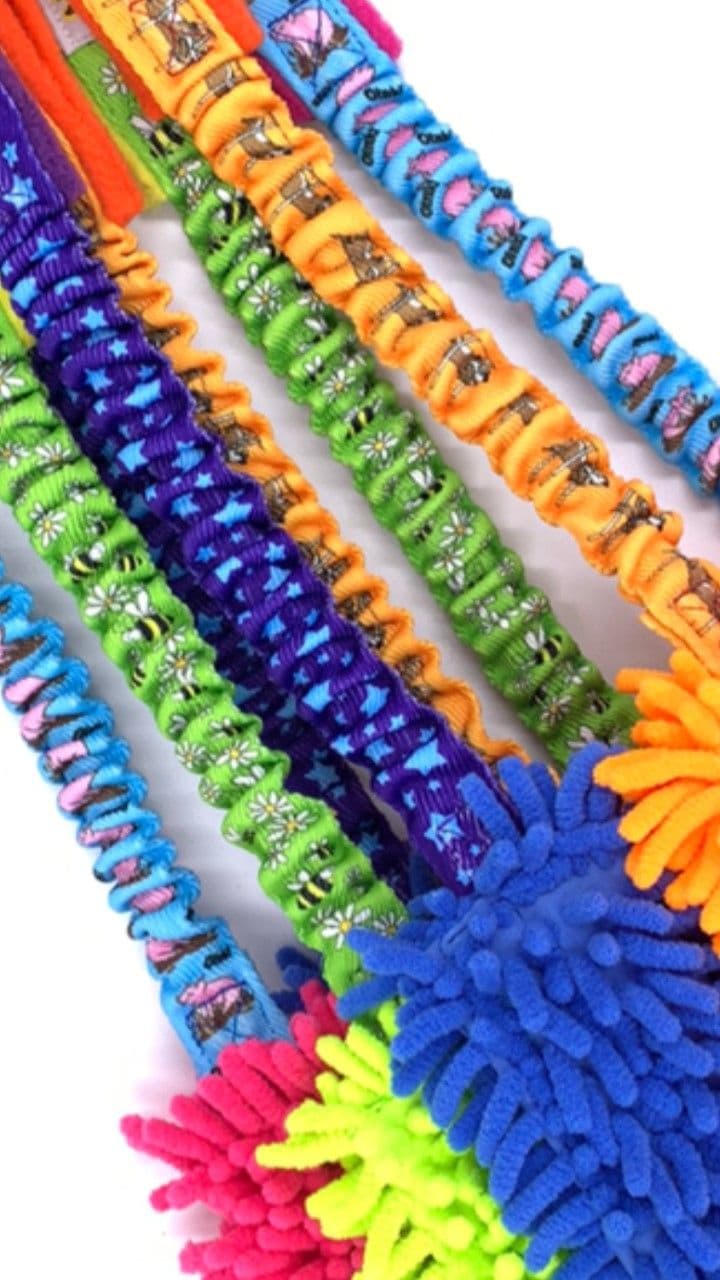 Paws Made Bungee Snoodle Dog Tug Mop Training toy agility