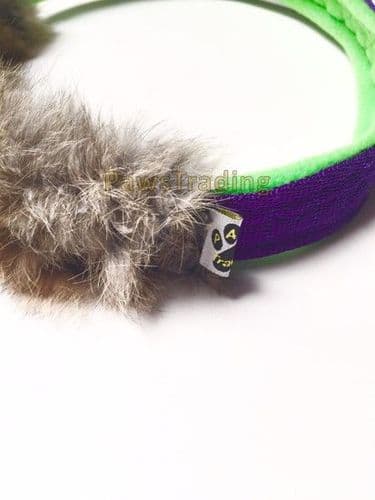 Paws Made Bunny power Rabbit Fur Ring great for motivation and reward