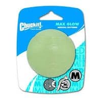 Paws Made™ Chuckit! Max Glow Medium Ball on a Webbed Handle