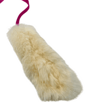 Paws Made Luxury Sheepskin Flat XL Tugger Tug Tug Agility Dog Toy Handmade in UK EXTRA LONG