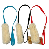 Paws Made Luxury Sheepskin Flat XL Tugger Tug Tug Agility Dog Toy Handmade in UK EXTRA LONG