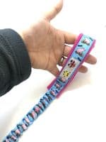 Paws Made Luxury Sport / Designer Bungee handle dog toy Tug strong elasticated Agility Fun