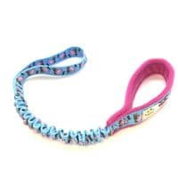 Paws Made Luxury Sport / Designer Bungee handle dog toy Tug strong elasticated Agility Fun