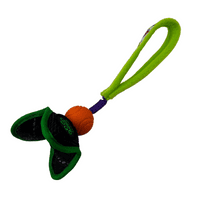Paws Made MINI Power Paws Pocket - Petal Ball Throw Dog Toy Tugger