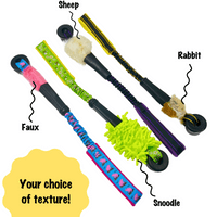 Paws Made MooGee Bungee Dog Training Toy - Sheep Rabbit Snoodle Faux