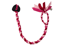 Paws Made ™ Paws Pocket ™ Petal Ball  SOFT FLEECE EXTRA LONG Tug with handle Treat Dispensing Tugger