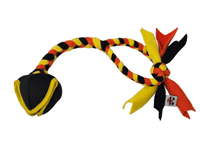 Paws Made ™ Paws Pocket™ SOFT REGULAR Fleece  Tug with handle Treat Dispensing Tugger