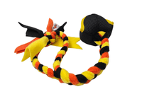 Paws Made ™ Paws Pocket™ SOFT REGULAR Fleece  Tug with handle Treat Dispensing Tugger