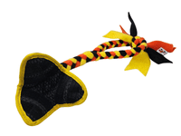 Paws Made ™ Paws Pocket™ SOFT REGULAR Fleece  Tug with handle Treat Dispensing Tugger