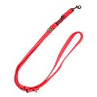 Paws Made Police Lead 20mm – 3 Stage Adjustable Double Clip Dog Lead  UK Made
