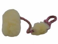 Paws Made ™  Puppy Chaser rope sheep Gentle introduction to Tugging! V1