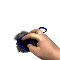 Paws Made RABBIT Paws Pocket with Webbed Handle - Dog Treat Ball With Handle