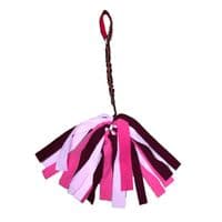 Paws Made ™ Shaggy Fleece Raggy Shaggy Tug Bungee Handle Dog Puppy Toy