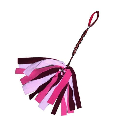 Paws Made ™ Shaggy Fleece Raggy Shaggy Tug Bungee Handle Dog Puppy Toy